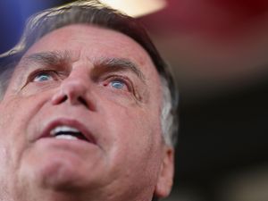 Supporting image for story: Brazil’s Bolsonaro shares recovery footage from intensive care after surgery