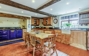 The kitchen, dining room