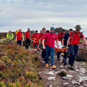 Emergency services were called to Stiperstones on Sunday afternoon after a female hiker was injured following a fall. Photo: West Mercia Search & Rescue