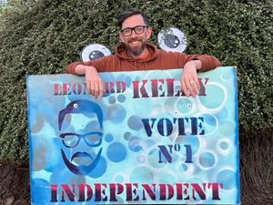 Supporting image for story: Wexford candidate who uses handmade posters urges Green Party to ‘try harder’