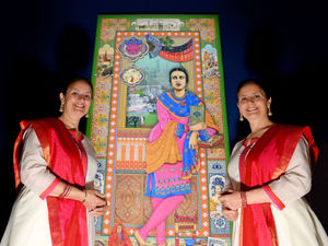 Supporting image for story: History of Indian textiles explored in Wolverhampton exhibition - in photo
