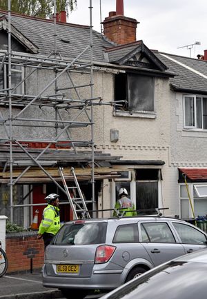 SANDWELL COPYRIGHT NATIONAL WORLD TIM THURSFIELD -07/09/25The scene of a house fire in Dunsford Road, Bearwood.
