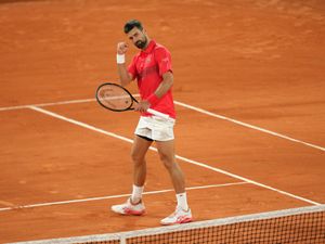 Supporting image for story: Alexander Zverev swallows a fly before Novak Djokovic swats him aside in Paris
