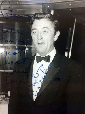 Robert Mitchum. Photo: Hansons Auctioneers/Family of George Ruff/PA Wire
