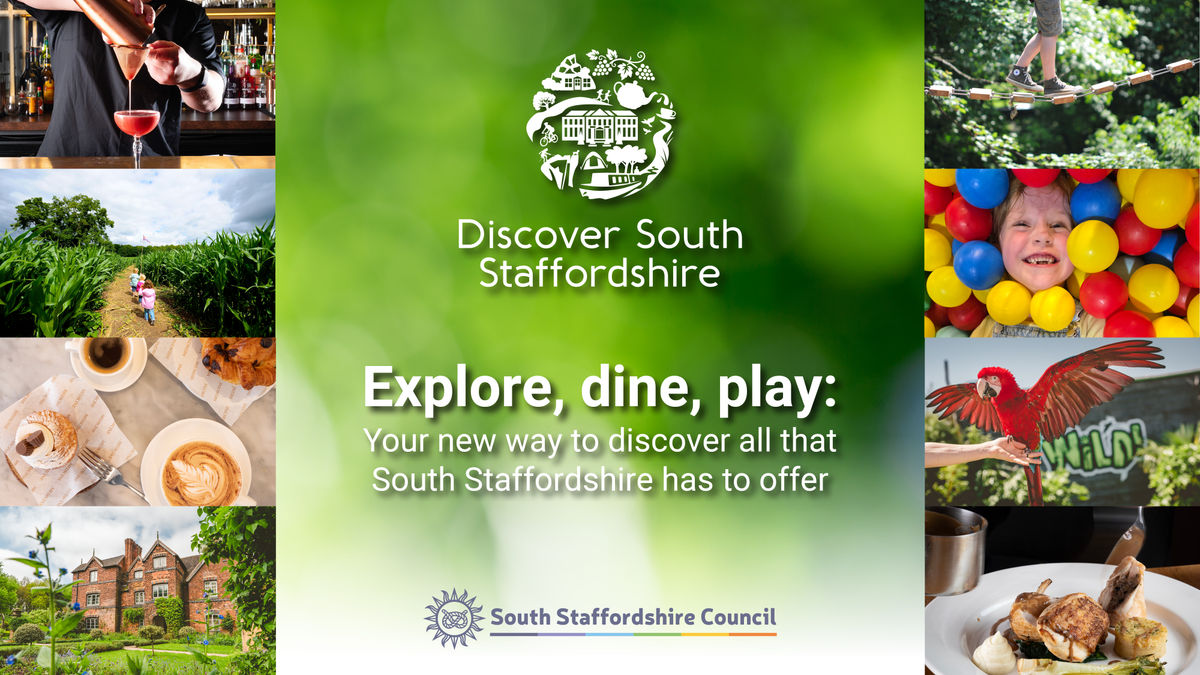 Explore, dine, play: Discover what South Staffordshire has to offer with new website
