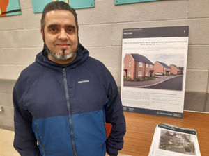 Rizvan Khalid thinks the proposed scheme for 103 homes in Craven Arms is a good thing. Picture: LDRS