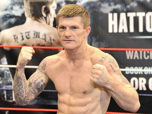 Supporting image for story: Ricky Hatton in the ring for Birmingham night