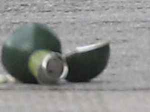 Supporting image for story: Gardener unearths grenades at Market Drayton home