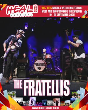 The Fratellis have been confirmed as one of the event's headliners.