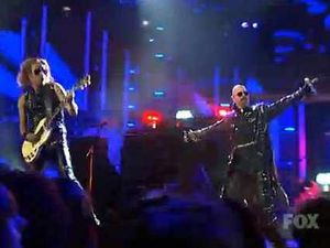 Supporting image for story: Judas Priest on American Idol 2011 with new guitarist
