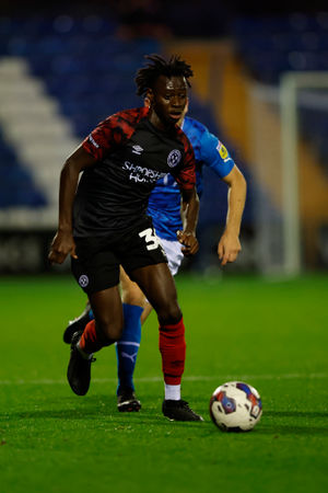 Nana Owusu of Shrewsbury Town (AMA)