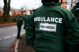 The GMB picket line at Shrewsbury