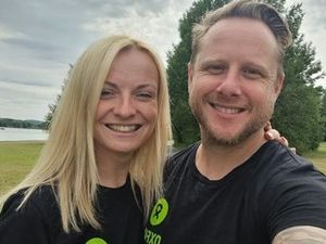 Supporting image for story: Vicky and Derek walk 500 miles, Proclaimers style, from Shropshire to Glasgoe