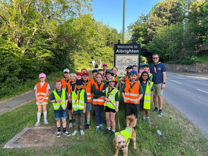Supporting image for story: Albrighton youngsters dig in for wildlife with the ‘Big Plant Out’ project