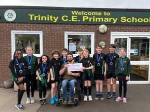 Supporting image for story: Pupils inspired by wheelchair marathon pioneer raise £1,000 for charity campaign