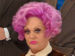 Supporting image for story: Peter Rhodes: Mrs Slocombe and her cat