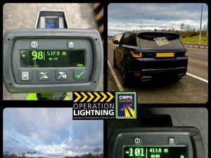 Supporting image for story: Car caught speeding at 101mph as officers carry out M6 operation