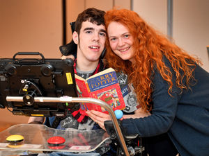 Supporting image for story: Black Country teen using communication device on quest to find his voice - and you can help