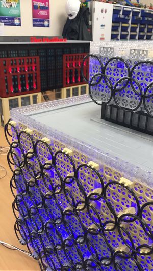 The Library of Birmingham and the Mailbox have been among the landmarks re-created