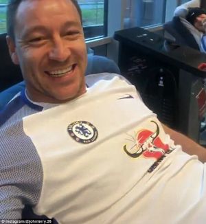 John Terry in Chelsea gear (Instagram: JohnTerry.26)