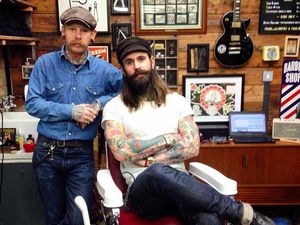 Supporting image for story: Wolverhampton model Ricki Hall braves the shave for charity