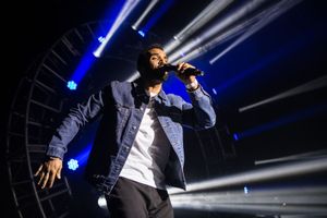 Craig David performs at the O2 Academy. Pic: Emma Turner