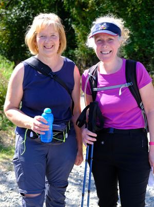 Walkers raised over £1,700 for a charity that supports local older people.