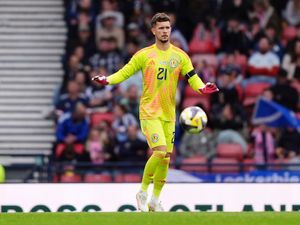 Supporting image for story: Scotland goalkeeper Cieran Slicker has debut to forget in home defeat to Iceland