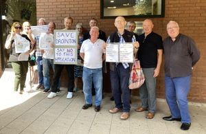Some Of The Residents Who Objected To The Solar Farm Plans At Drointon. Photo by Staffordshire LDR Kerry Ashdown. Free for use by all LDRS partners