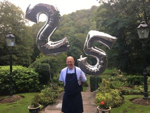 Supporting image for story: Head chef marks 25 years' service 
