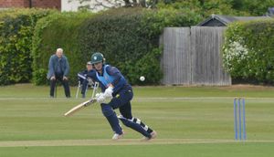 Jack Home batting for Shropshire