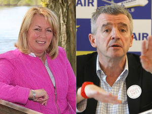 Supporting image for story: Ryanair ‘no flights’ claim slated by Shropshire MEP Jill Seymour