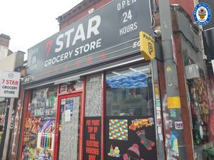 The 7 Star grocery store in Bordesley Green