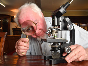 Supporting image for story: Antiques dealer takes a closer look at his new stock
