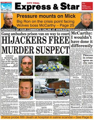 How we reported John Anslow's escape in 2012