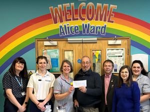 Supporting image for story: Tree of light raises funds for garden for hospital's children's ward