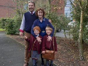 Louise Madeley with her family