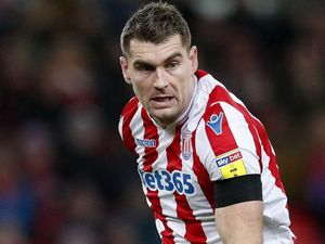 Supporting image for story: Ambitious Shrewsbury Town keen on Stoke Sam Vokes loan