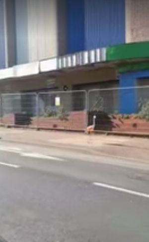 A flamingo from Dudley Zoo was spotted strolling down the main road outside