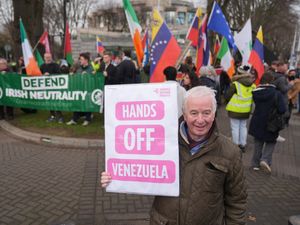 Supporting image for story: Anti-US rally met by Venezuelan counter-protesters in Dublin
