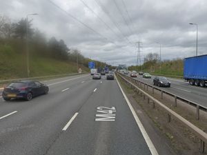 Supporting image for story: Miles of traffic and 45-minute delays after lorry and car crash on M42 near Birmingham Airport
