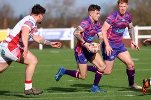 Lewis Else was a constant problem for the Batley defence. Photo: Andy Shaw