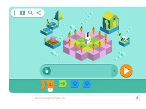 Supporting image for story: Google’s latest Doodle will help you learn how to code