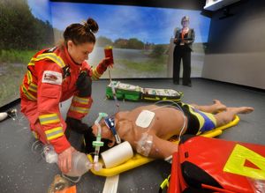 Supporting image for story:  Midlands Air Ambulance Charity shows off its new £11 million base at Shifnal