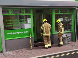 Supporting image for story: 'I was lucky to get out alive': Man describes the moment he crashed through Willenhall shop floor