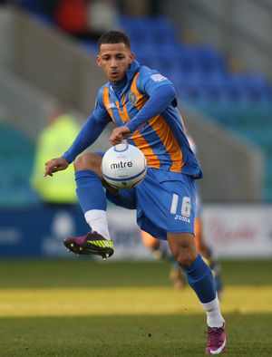 Lionel Ainsworth of Shrewsbury Town.
