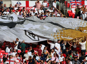 Supporting image for story: Carl Ikeme: Wolves fans' Wembley banner gave me huge boost