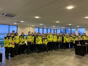 Supporting image for story: West Midlands ambulance staff help Ukrainian children with cancer