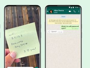 Supporting image for story: WhatsApp introduces View Once disappearing photos and videos