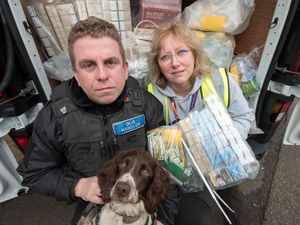 Supporting image for story: Thousands of Illegal cigarettes and £40k of fake goods seized after Wolverhampton home raid